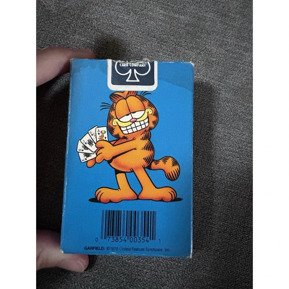 Vintage Garfield Playing Card Deck - Plastic Coated‎ Complete
